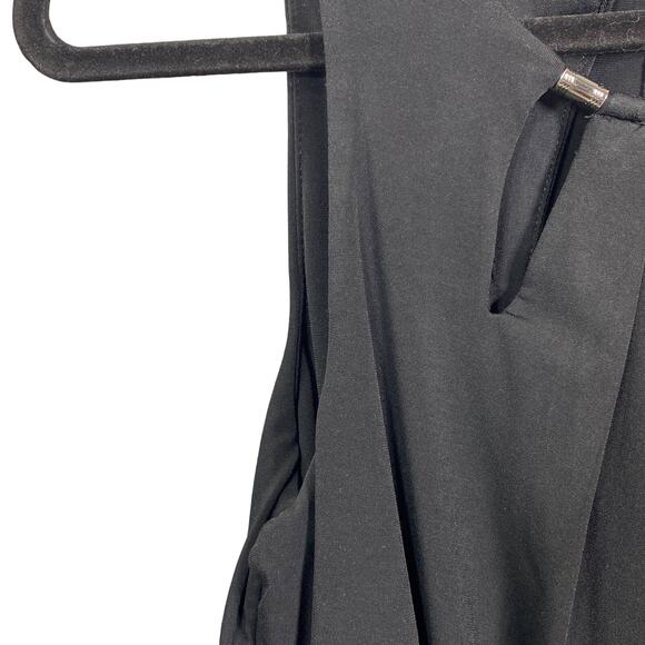 White House Black Market High-Neck Draped Mini Dress S Wedding Goth Egirl - Picture 13 of 13